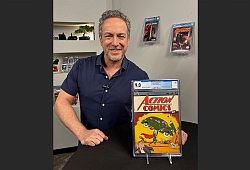 Rekordpreis: Superman-Heft f&uuml;r 15 Millionen Dollar verkauft - Andrew Wilson/Metropolis Collectibles Inc/AP/dpa