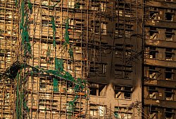 Nach Brand in Hongkong - Vernon Yuen/Nexpher via ZUMA Press Wire/dpa