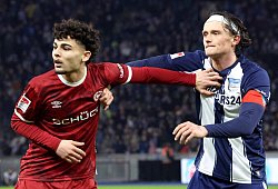 DEU, DFL, 2. FBL, Hertha BSC vs. Arminia Biefeld, - 1 - IMAGO/Nordphoto