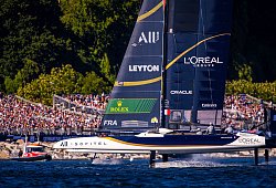 Segelrennen der SailGP vor Rügen - Jens Büttner/dpa