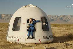 Blue Origin Start - Blue Origin/AP/dpa