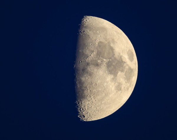 Neue Esa-Satelliten sollen künftig um den Mond fliegen und Mondmissionen helfen. (Archivbild) - © Patrick Pleul/dpa