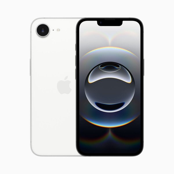 Das iPhone 16e gibt es in den Farben Weiß und Schwarz - ab 699 Euro. - © Apple Inc./dpa-tmn