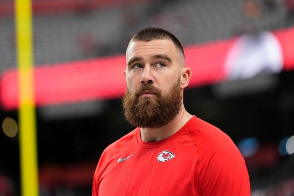 American-Football-Star Travic Kelce ist der Freund von Taylor Swift. - © Julio Cortez/AP/dpa