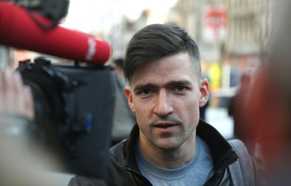 Martin Sellner ist der frühere Kopf der rechtsextremen Identitären Bewegung in Österreich. - © Georg Hochmuth/APA/dpa