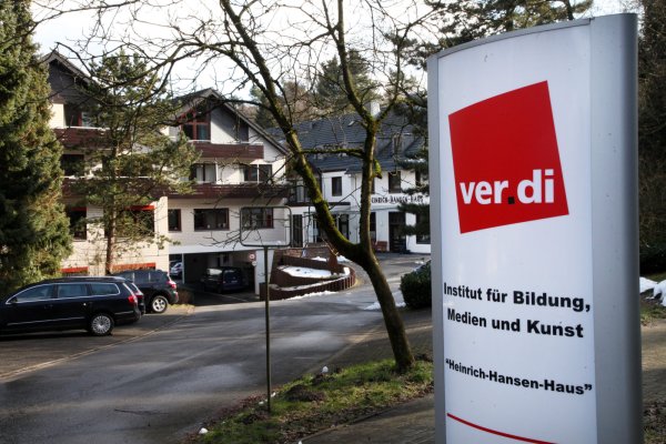 Ungewisse Zukunft: Über den Fortbestand des Heinrich-Hansen-Hauses entscheidet in Kürze der Verdi-Gewerkschaftsrat. - © Preuss