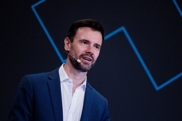 Felix Falk spricht auf einer Pressekonferenz im Vorfeld der Gamescom 2022. - © Rolf Vennenbernd/dpa/Archivbild