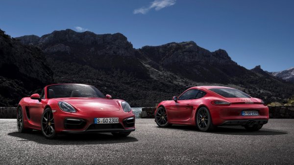 Boxster und Cayman von Porsche - © Foto: Porsche AG/dpa-tmn