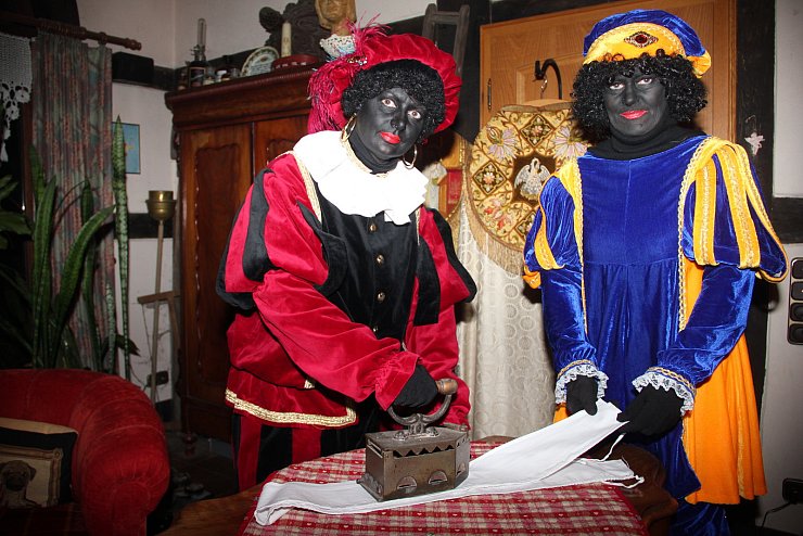 Die "Zwarten Pieten" sind in Blomberg zur Tradition geworden.
 - &copy; Iris Liebig