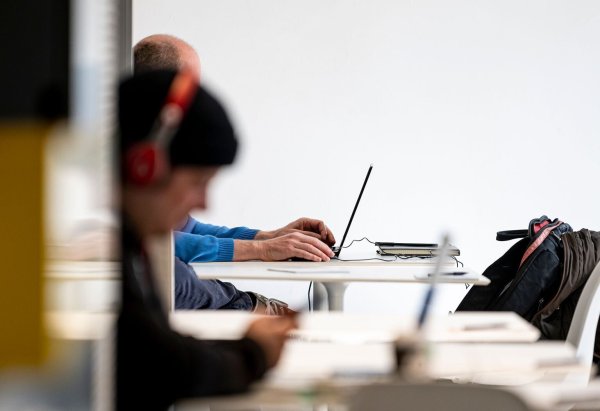 Coworking-Space - © Foto: Fabian Sommer/dpa