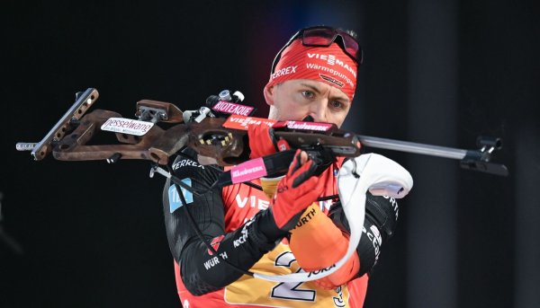 Philipp Nawrath war beim Weltcup in Finnland noch der beste Deutsche. - © Hendrik Schmidt/dpa