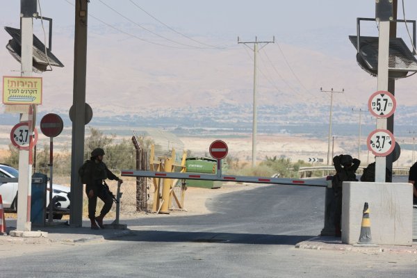 Israel kontrolliert den Grenzübergang zwischen Jordanien und dem Westjordanland. (Archivbild) - © Gil Cohen Magen/XinHua/dpa