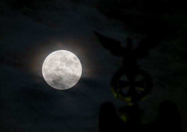 Der Mond kommt der Erde näher. (Archivbild) - © Soeren Stache/dpa