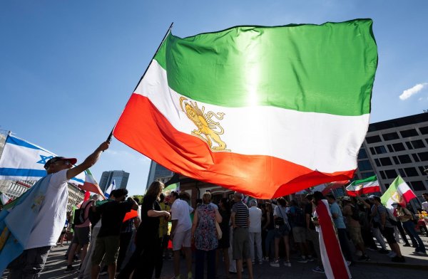 Demonstration gegen das iranische Regime. (Symbolbild) - © Boris Roessler/dpa