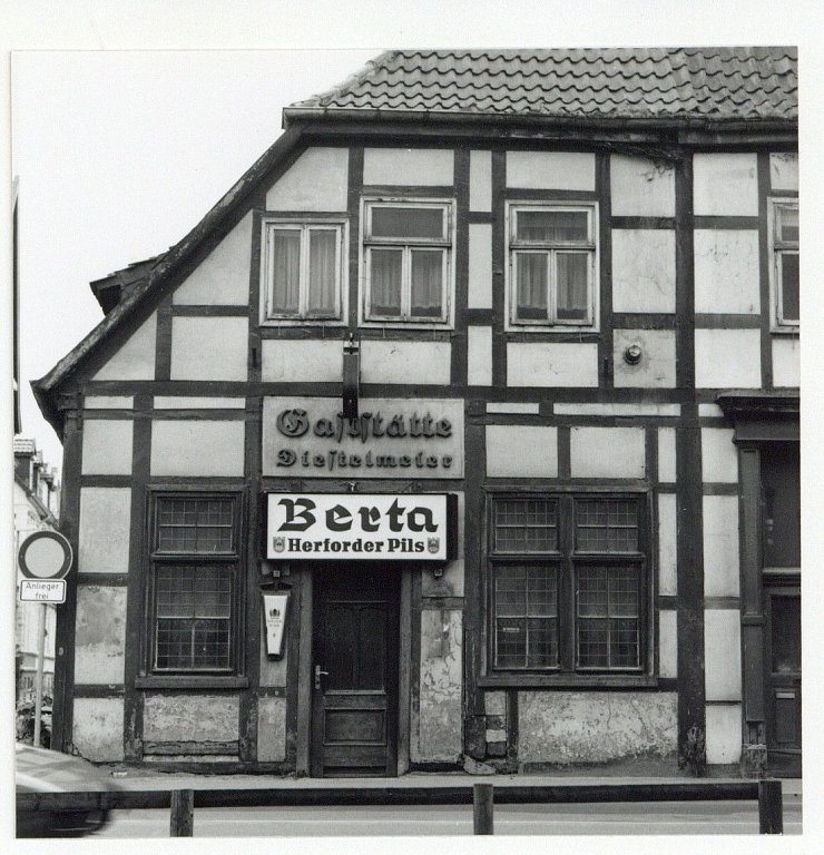 Bis 1989 gab es die "Berta" in der Hornschen Straße. - © Annette Schäfer/Stadtarchiv Detmold
