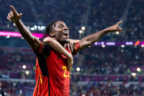 Michy Batshuayi hofft am Wochenende auf sein Debüt für Eintracht Frankfurt. - © Tom Weller/dpa