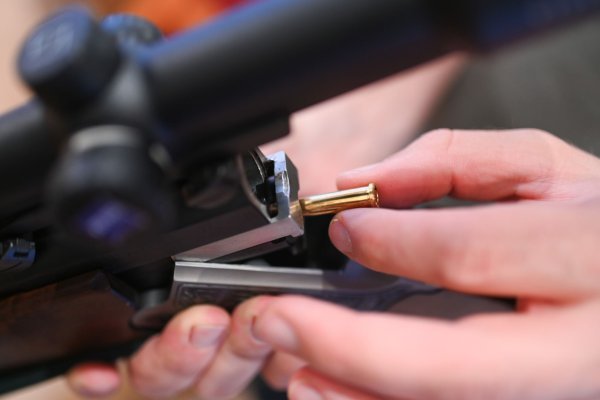 Bei einem 60-jährigen Mann in Lübtheen hat die Polizei nach eigenen Angaben Waffen und Sprengstoff sichergestellt. (Symbolbild) - © Marius Bulling/dpa