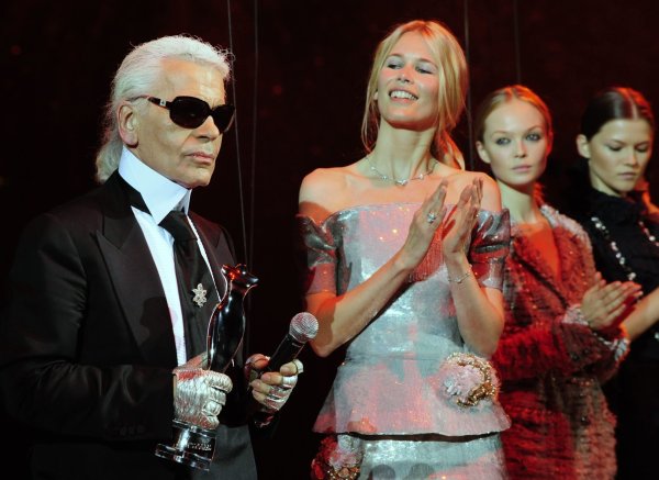 Karl Lagerfeld - © Foto: Soeren Stache/dpa-Zentralbild/dpa