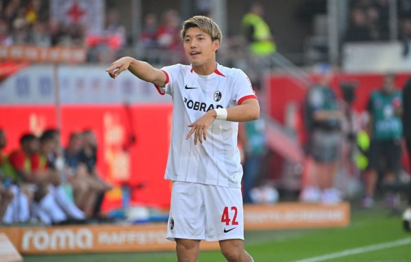 Ritsu Doan gehört seit Wochen zu den stärkten Spielern im Kader des SC Freiburg. - © Jan-Philipp Strobel/dpa