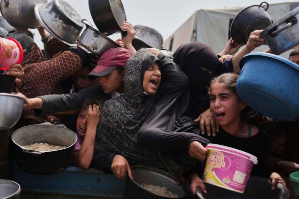 Organisationen warnen vor einer Hungersnot im Gazastreifen. (Archivbild) - © Abdel Kareem Hana/AP/dpa