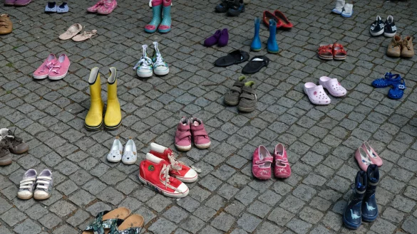 Die Initiative "Die Kinder von L&uuml;gde" war bundesweit durch Aktionen wie diese bekannt geworden - &copy; picture alliance/dpa