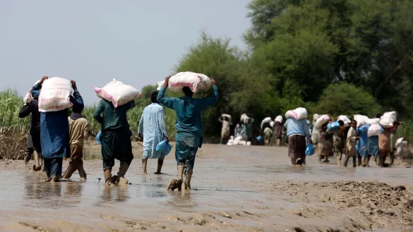 - &copy; Fareed Khan/AP/dpa