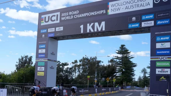 Die Stra&szlig;enrad-WM 2022 findet im australischen Wollongong statt. - &copy; Rick Rycroft/AP/dpa