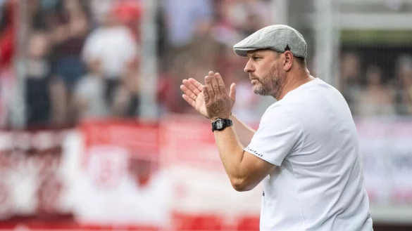 K&ouml;lns Baumgart sah beim Ausscheiden in Regensburg viele kleine Fehler. - &copy; Matthias Balk/dpa