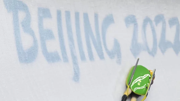 Rodlerin Julia Taubitz war bei Olympia gest&uuml;rzt. - &copy; Robert Michael/dpa-Zentralbild/dpa