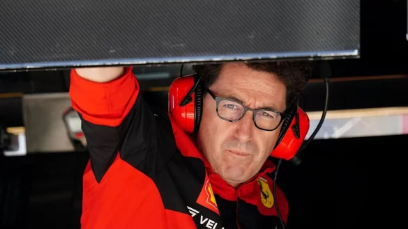 Mattia Binotto ist der Teamchef von Ferrari. - &copy; David Davies/PA Wire/dpa