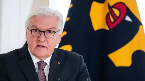 Bundespr&auml;sident Frank-Walter Steinmeier steht f&uuml;r eine zweite Amtszeit bereit. Das teilte das Staatsoberhaupt am Freitag in Berlin mit. - &copy; Bernd von Jutrczenka/dpa Pool/dpa