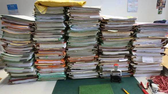 Die Zahl der unerledigten Ermittlungsverfahren ist gewachsen. (Archivfoto) - &copy; Stephanie Pilick/dpa