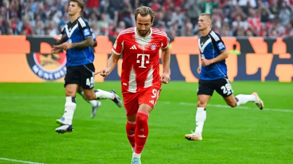 Harry Kane traf auch gegen den HSV. - © Sven Hoppe/dpa