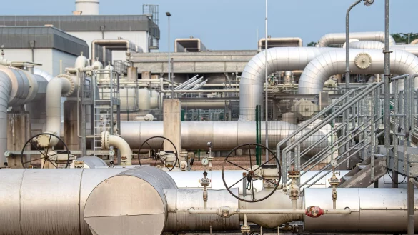 Die Vorgaben für Gasspeicher sollen gesenkt werden (Archivbild) - © Sina Schuldt/dpa