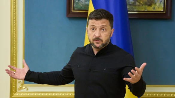 Selenskyj sieht Anzeichen, dass Russland eine neue Offensive vorbereitet. (Archivbild) - © Efrem Lukatsky/AP/dpa