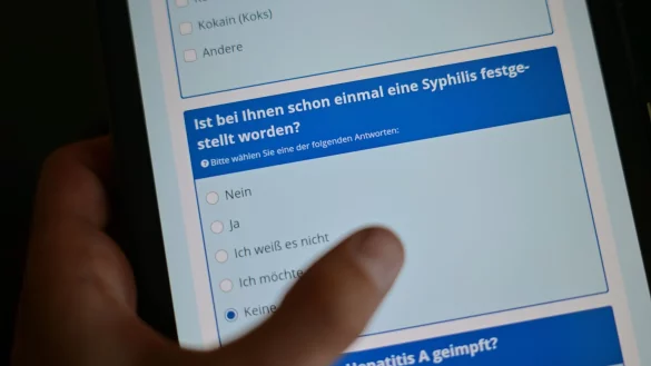 Die Zahl der Syphilis-Infektionen ist von 2023 auf 2024 um 3,9 Prozent gestiegen. (Symbolbild) - &copy; Sebastian Gollnow/dpa