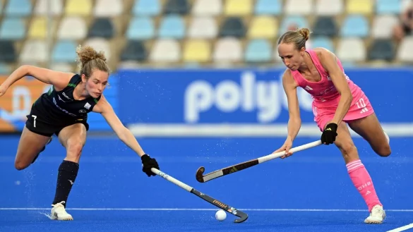 Kein Durchkommen f&uuml;r LIsa Nolte. - &copy; Federico Gambarini/dpa