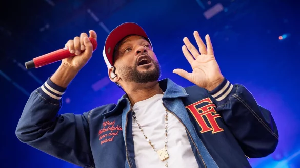 Will Smith hat bei einem Konzert in Dänemark über die Zeit seit der Oscar-Verleihung 2022 gesprochen. (Archivbild) - © Moritz Frankenberg/dpa