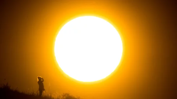 Extrem warme Sommer gibt es in Europa immer h&auml;ufiger. (Archivbild) - &copy; Julian Stratenschulte/dpa