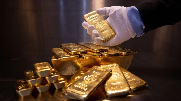 Gold setzt seinen Höhenflug fort. - © Sven Hoppe/dpa/dpa-tmn