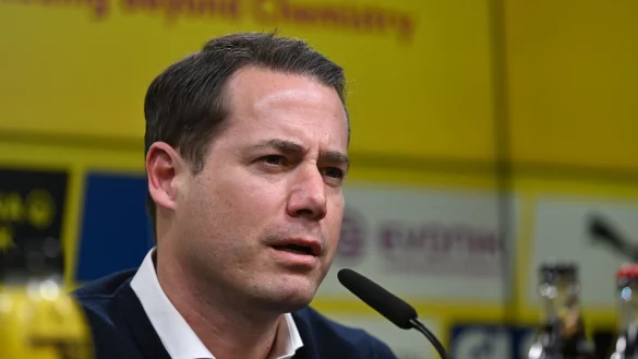 Sportchef Lars Ricken ließ weitere personelle Konsequenzen beim BVB offen - © Bernd Thissen/dpa