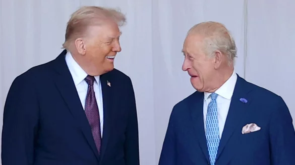 Trump bezeichnet K&ouml;nig Charles III. als Freund. - &copy; Chris Jackson/PA Wire/dpa