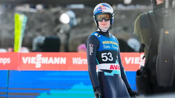 Andreas Wellinger gewinnt in Vikersund. - © Terje Bendiksby/NTB/dpa