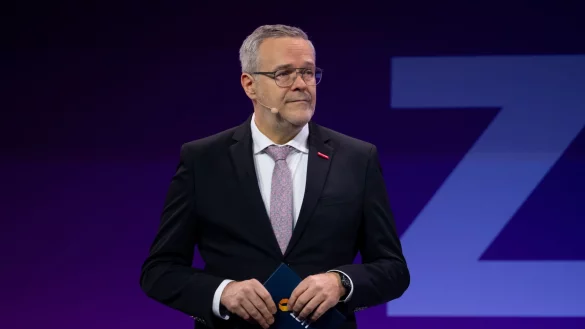 Handwerkspräsident Jörg Dittrich bei der Eröffnung der Münchner Handwerksmesse - © Sven Hoppe/dpa