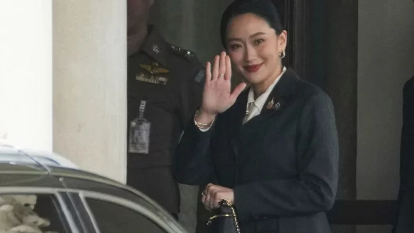 Paetongtarn Shinawatra (39) war nur ein Jahr im Amt. - © Sakchai Lalit/AP/dpa