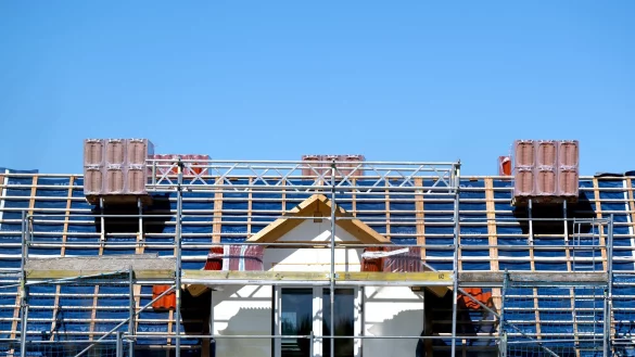 In Deutschland wird wieder mehr gebaut. (Archivbild) - © Sven Hoppe/dpa