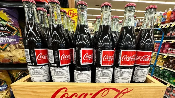 Coca Cola wird Maissirup nicht ersetzen, sondern eine neue Produktreihe mit Rohrzucker einf&uuml;hren. (Archivbild) - &copy; Nam Y. Huh/AP/dpa