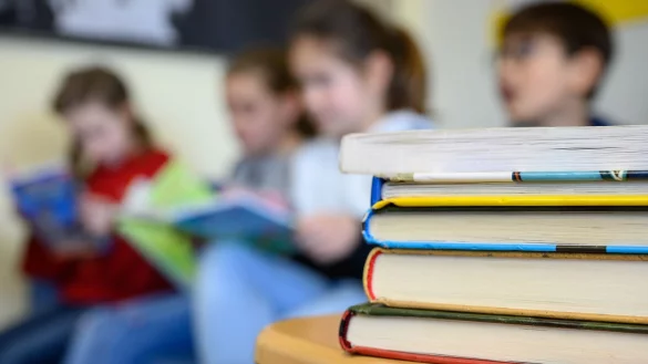 L&auml;ngst nicht alle Kinder k&ouml;nnen nach der Grundschule gut lesen. (Symbolbild) - &copy; Sebastian Gollnow/dpa
