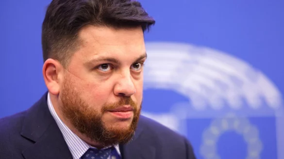 Leonid Wolkow wirft den russischen Behörden vor, seinen Vater in Sippenhaft zu nehmen. (Archivbild) - © Jean-Francois Badias/AP/dpa