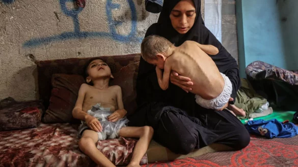 Laut internationalen Experten zeichnet sich eine Hungersnot im Gazastreifen ab. (Archivbild) - &copy; Rizek Abdeljawad/XinHua/dpa